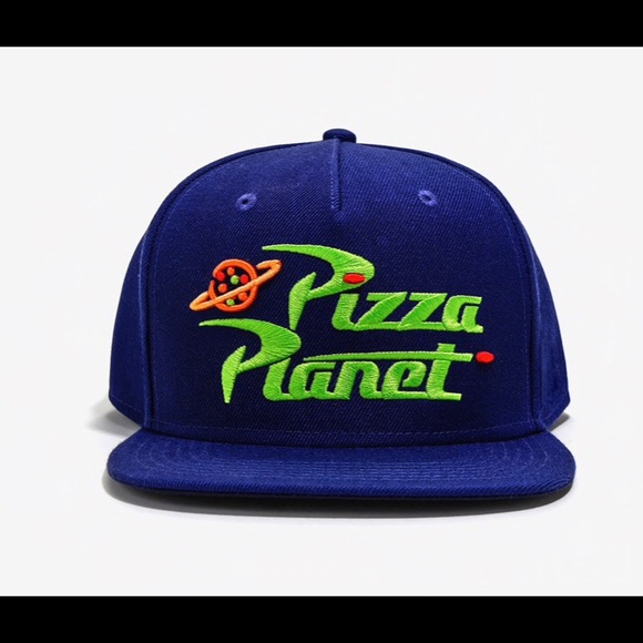 Disney Pixar Toy Story Pizza Planet Delivery Delivery Adjustable Baseball Snapback Cap Hat Red